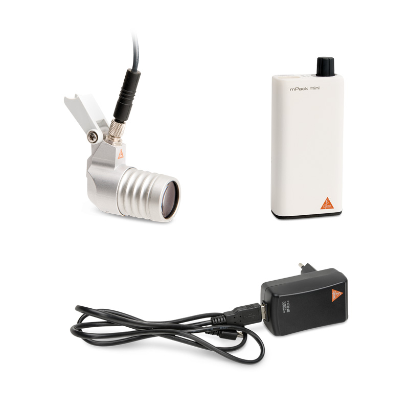 [DK]HEINE LED LoupeLight 2, inkl batteriboks og oplader